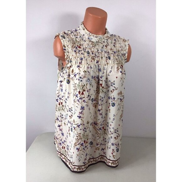 Max Studio Tops - Max Studio Floral Blouse Top Womens Small